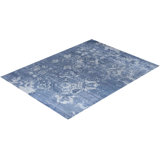 Overdyed One-of-a-Kind 9' 2" X 12' 2" Hand Knotted Area Rug