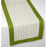 Mikelina Plaid Table Runnner