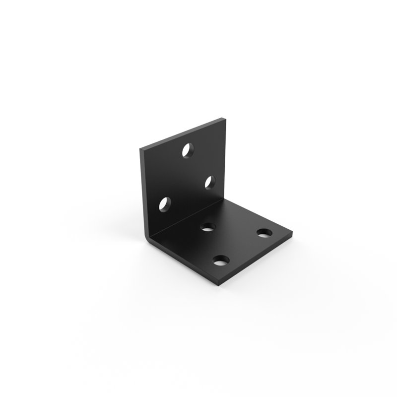 Renfort d'angle 90 ° Lovia, H 3 po x l 2,75 po x P 2,75 po