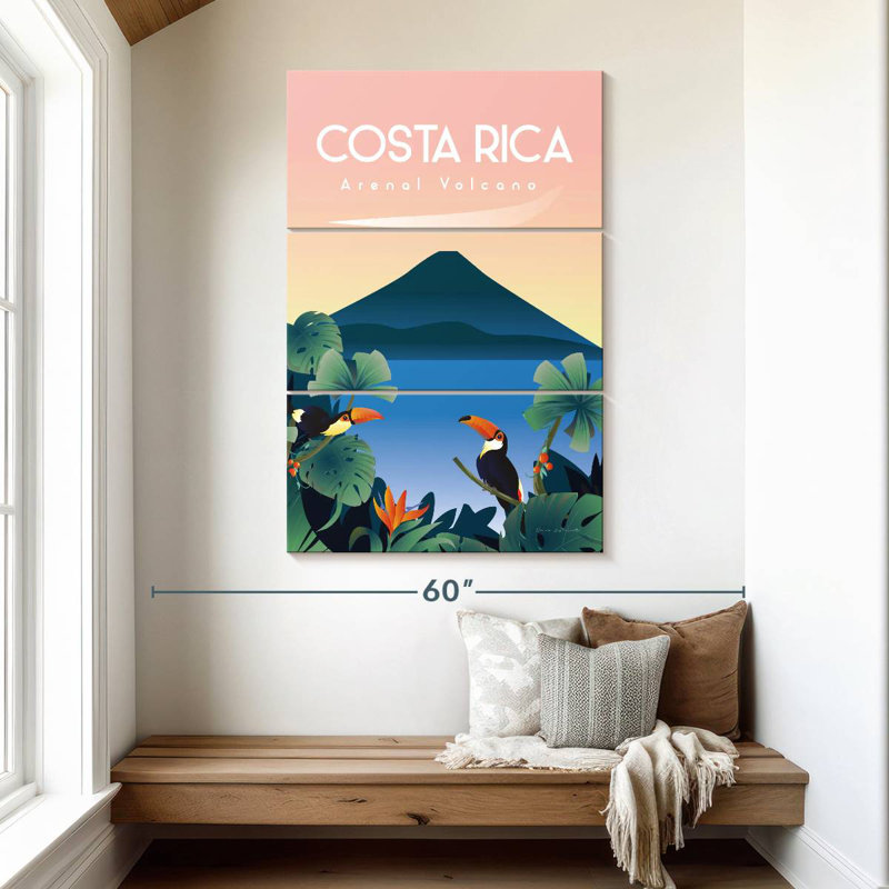 Masam Costa Rica, 50" H x 32" W