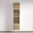 Fly 15.75" Floating Bookcase with 16-Color LED Lighting, High Gloss Finish-247303391