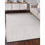 Alpine Hand Loomed Plaid Area Rug in Silver/Ivory-2082981737