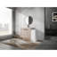 Meuble-lavabo autoportant de 48 pouces avec lavabo en céramique et armoires de rangement, porte à fermeture en douceur, armoire combinée 02436 + 0312, ensemble KD-672525963-672525961