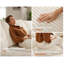 Canapé modulaire en forme de L de 113 po avec repose-pieds et fauteuil inclinable convertible en tissu de velours côtelé - siège profond - confort de 22,4 po - blanc