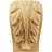 1 3/4"W x 1 1/2"D x 3"H Mini Acanthus Leaf Block Corbel, Alder (4-Pack)-91262607-124392258