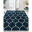 Tapis à poils longs Red Barrel Studio® Ruby Trellis-1679573925