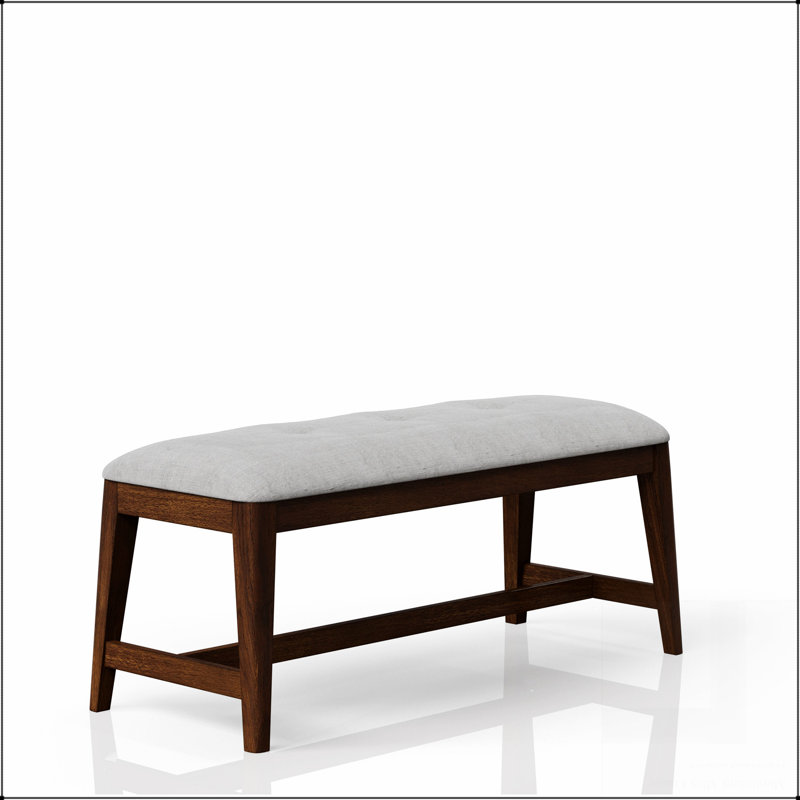 Banc de salle à manger sans dossier Mid-Century