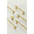 7 9/16" Center To Center Solid Brass Bar Pull Handle Multipack-94952240