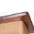 Safreen 18'' Tall Solid Wood Tray Top Block End Table