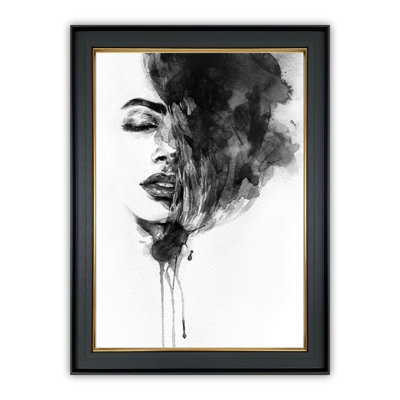 Woman Dreaming - Painting