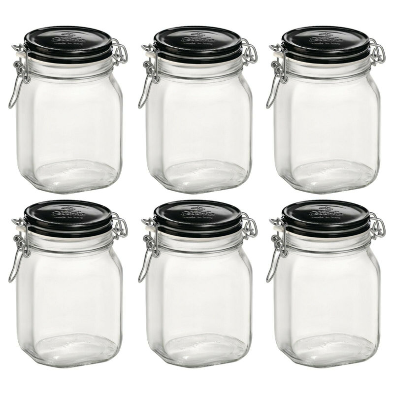 Glass Jar - Set of 6