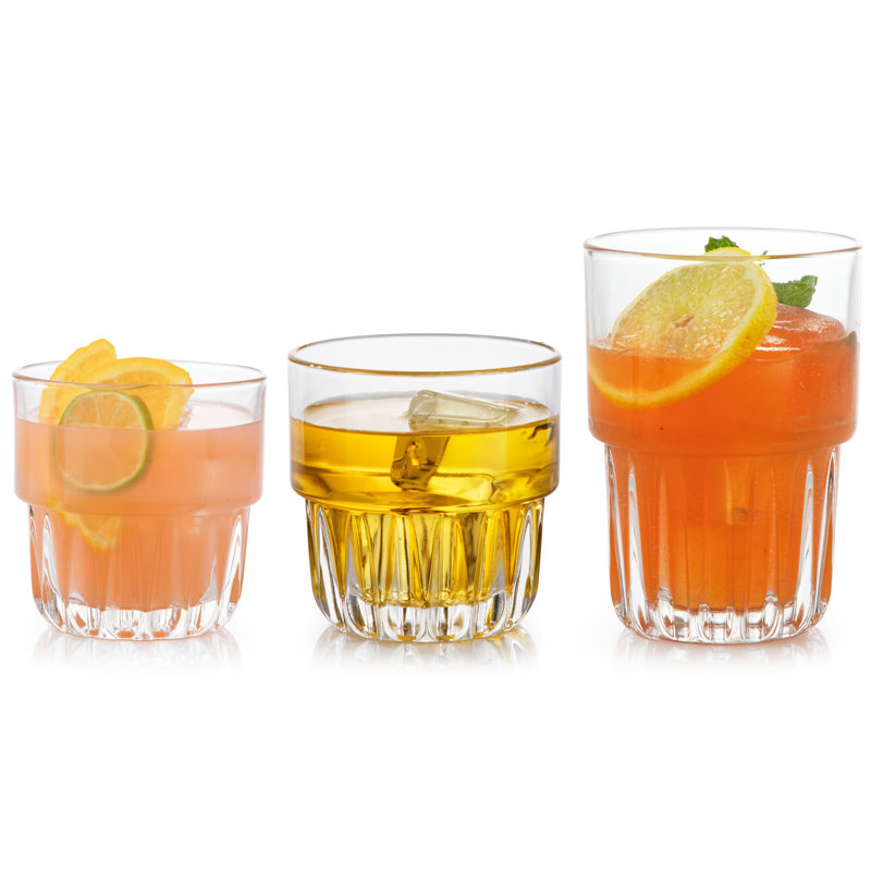 Ensemble de 12 verres à cocktail empilables Libbey Everest