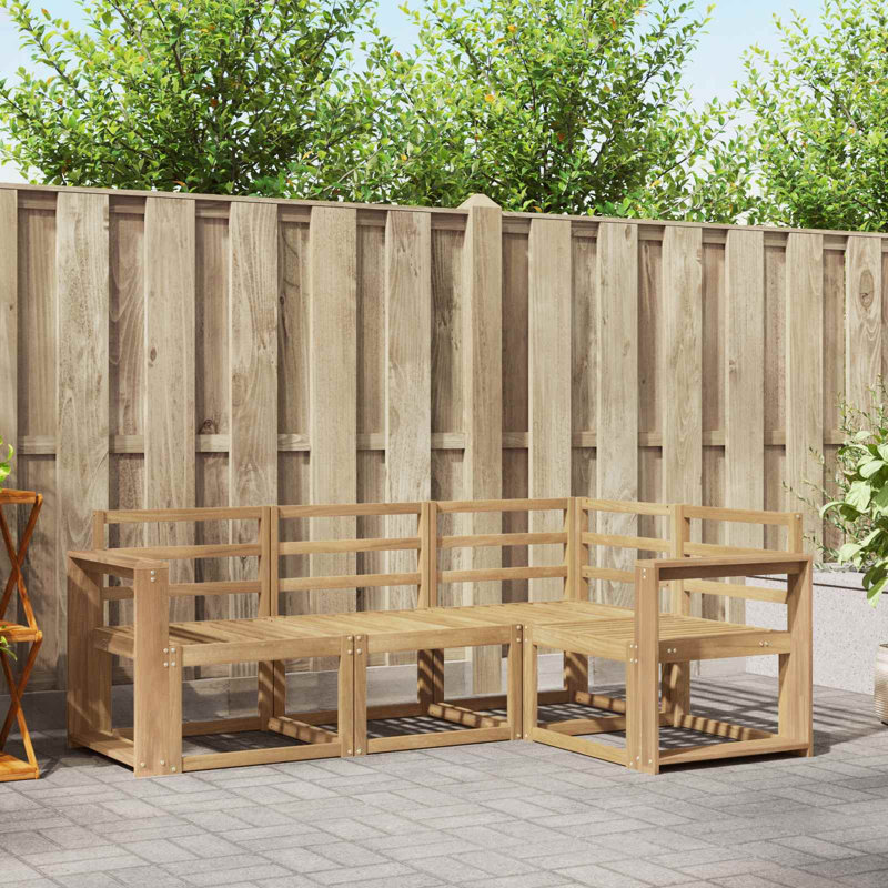 191.5cm Wide Patio Sofa, 4