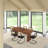 Acacia Solid Wood Dining Table-454230308