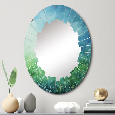Copano - Miroir mural moderne ovale