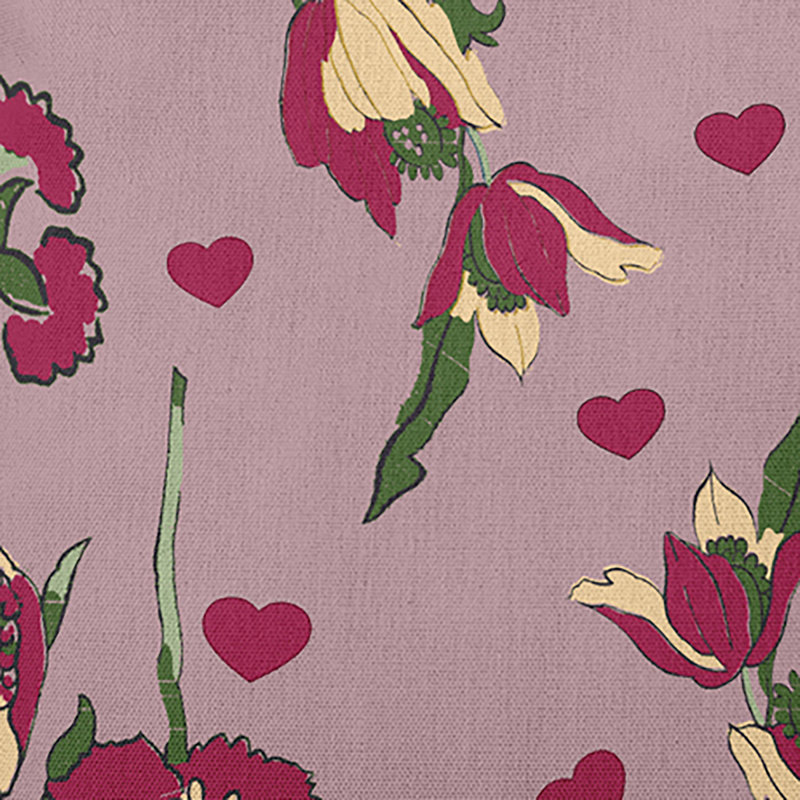 Floral Polyester Throw Pillow, 26"H x 26"W, Square