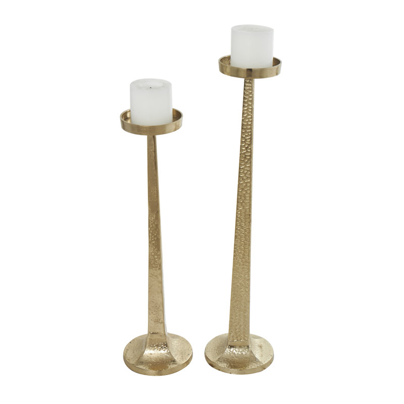 Ensemble de piliers de table en aluminium 2 pièces Jeremih