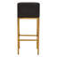 Madeline Upholstered Counter Stool with Metal Frame-87208029-87208028