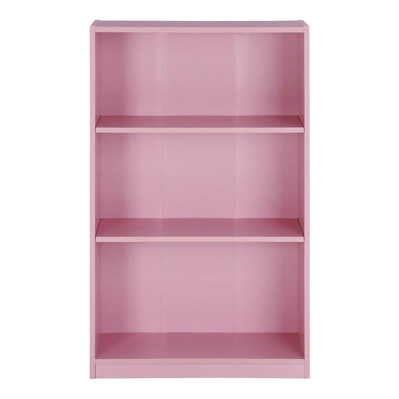 Bernabeu 102.4cm H x 62cm W Standard Bookcase, Pink