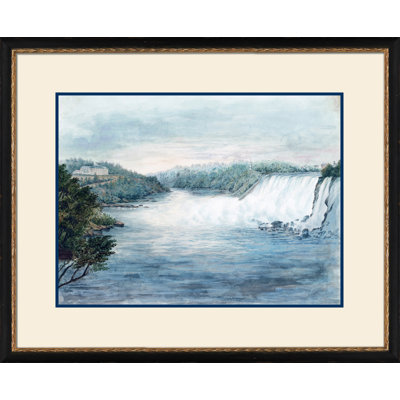 Niagara Falls IV-reproduction d’art sur papier encadrée