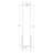 Lighting, 50"h, Floor Lamp, Brown Wood Look, Ivory / Cream Shade, Contemporary