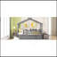 Lit en bois avec lit gigogne simple-1057143531