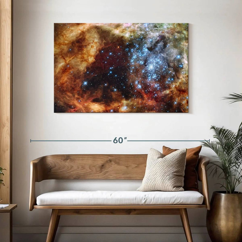 Oberle Globular Star Clusters, 30" H x 45" W