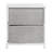 Colne 2 Drawer Storage Stand with Wood Top & Fabric Pull Drawers-61763947