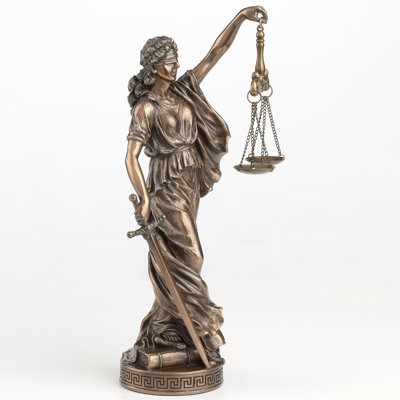 11.02 Figurine Bronze Poly Resin