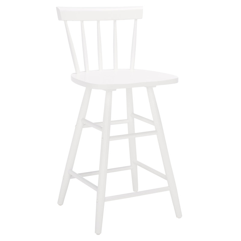 Tabouret de comptoir Bismarck, Blanc
