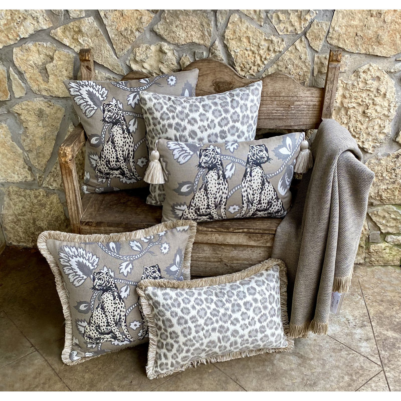 Sallie Duncan Designs Outdoor Square Pillow Cover and Insert, 1