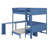 Versatile Loft Bed with Desk, Bedside Shelf, Sofa & Light-797125573
