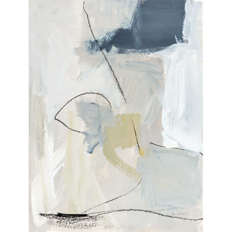 " Neutral Abstract I ", 40" H x 30" W  