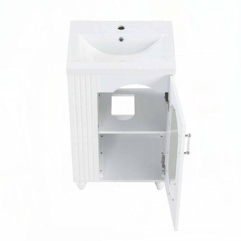 Meuble-lavabo de 20 po avec lavabo, meuble-lavabo