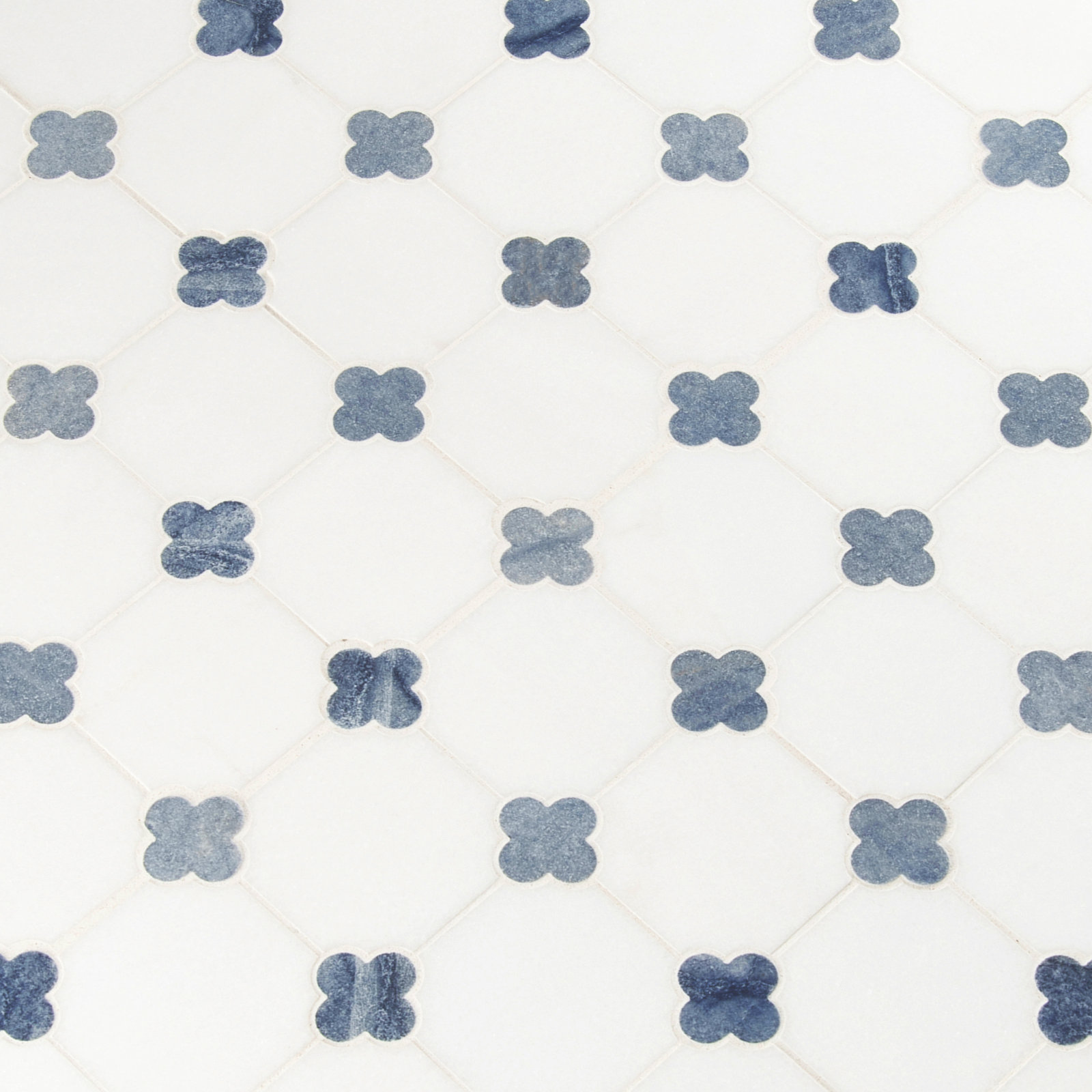Ackland Loredana Fiorello 12 in. x 12 in. Polished Marble Mosaic Floor and Wall Tile