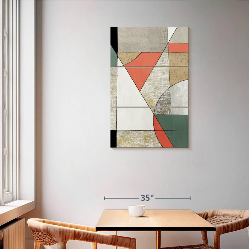 Avery Folding Together I, 57" H x 36" W