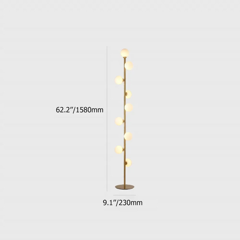 Sequim Jazzalyn 7" Tree Floor Lamp