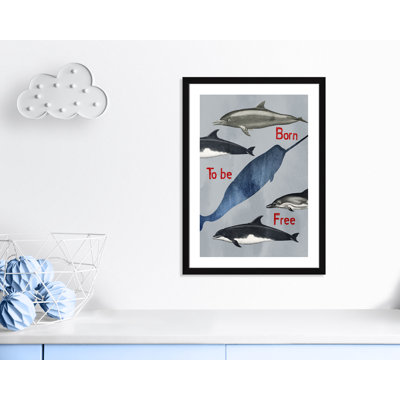 Born to Be Free Paper Print