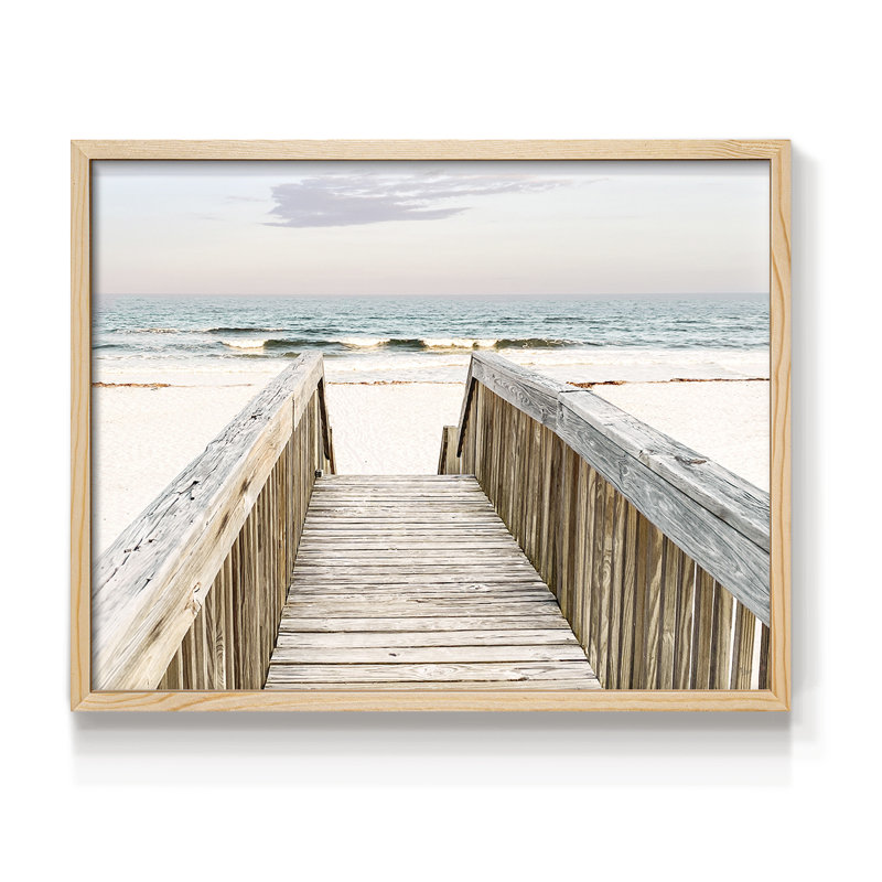 Evening Calm -Framed Print - Restickable, Naturel, H 16 po x l 20 po