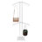 Four Arm Handbag Rack Free Standing Handbag Display Rack, Handbag Display Stand For Home, Office, Store