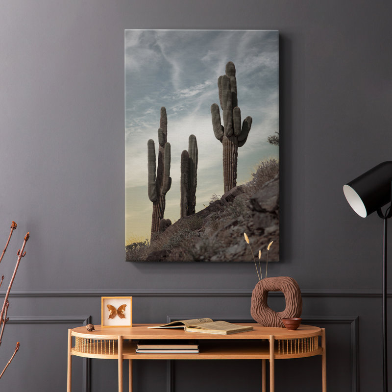 «Desert Soldiers», reproduction encadrée - galerie Cavas, H 36 po x l 24 po