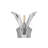 Vida 17.25" Two-Light Modern Wall Sconce w/ Crystal Accents