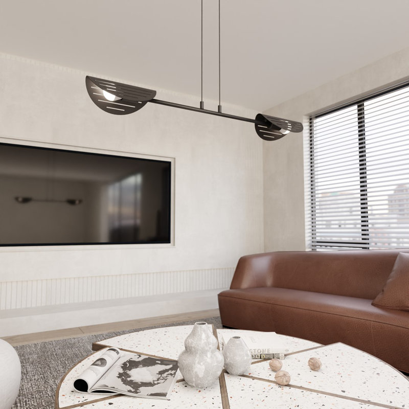 Daquisha 2 - Light Matte Black Pendant