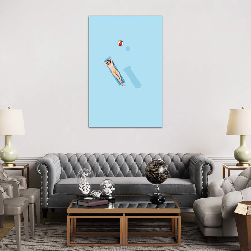 Float Under The Sun by Jason Ratliff - Print on Canvas, 20.32 cm H x 30.48 cm W, Wrapped Canvas