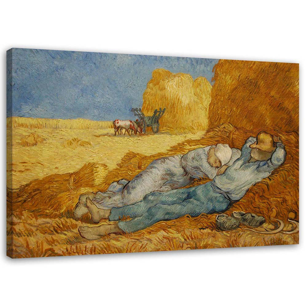 Leinwandbild Siesta von Vincent Van Gogh