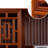Chinese style hollow out stable bookcase