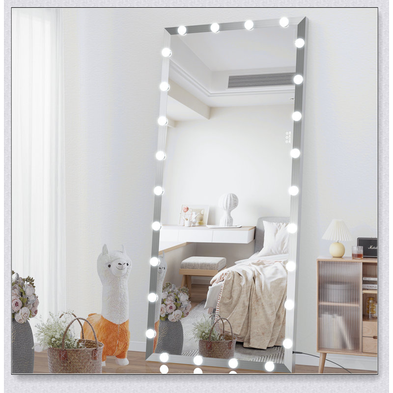 Miroir Hollywood sur toute la longueur avec 3 modes de couleurs