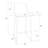Bowden Upholstered Molded Barstool, Brown
