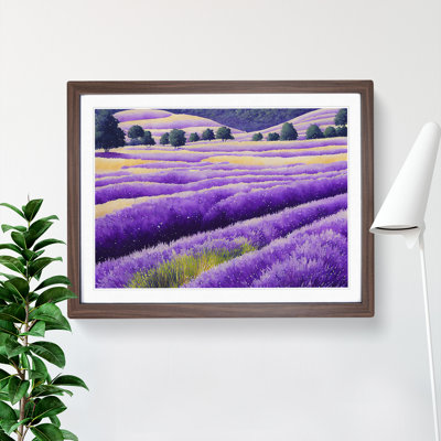 Lavender Field Vol.5 1 Piece Single Picture Frame Painting