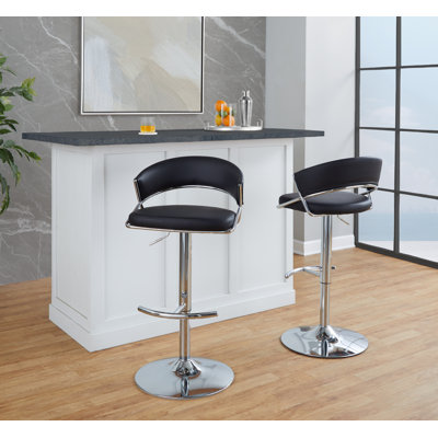 Jie Adjustable Barstool - Set Of 2